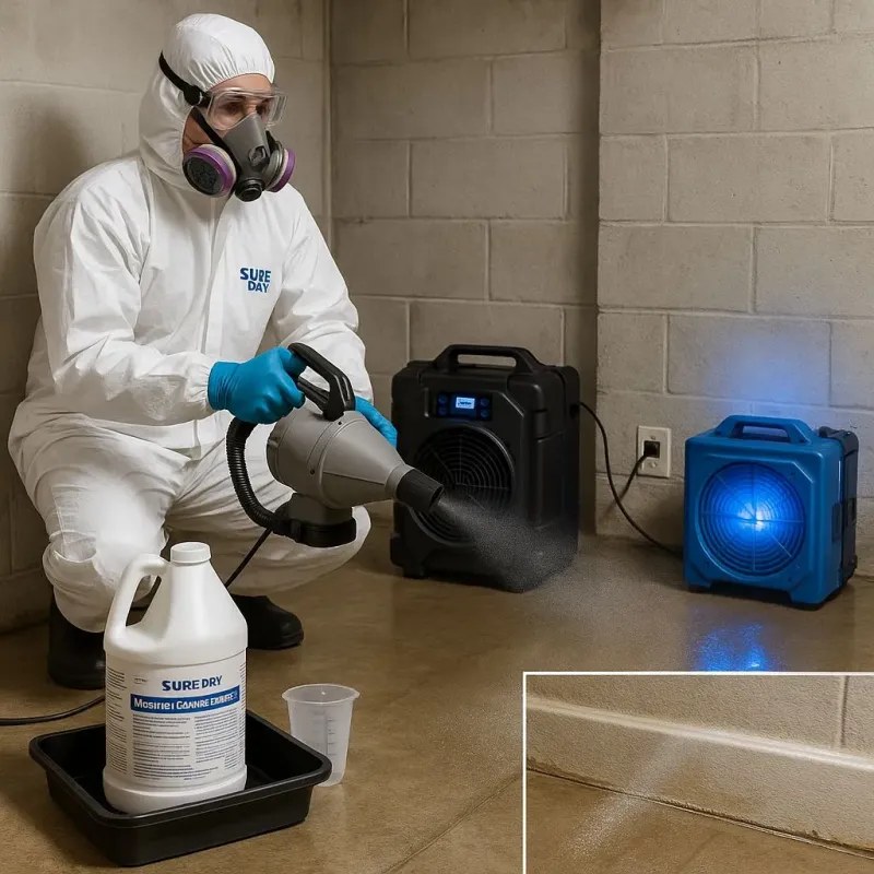 Sanitization and Odor Removal process in Warren, PA