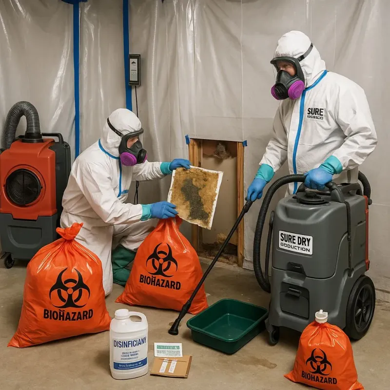 Contaminated Water Handling Protocols process in Warren, PA