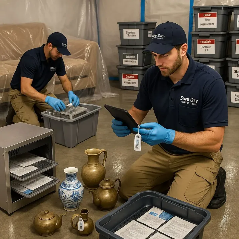 Content Protection and Restoration process in Warren, PA