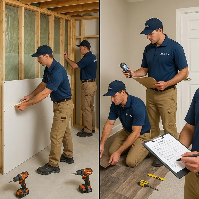 Repairs and Reconstruction process in Warren, PA
