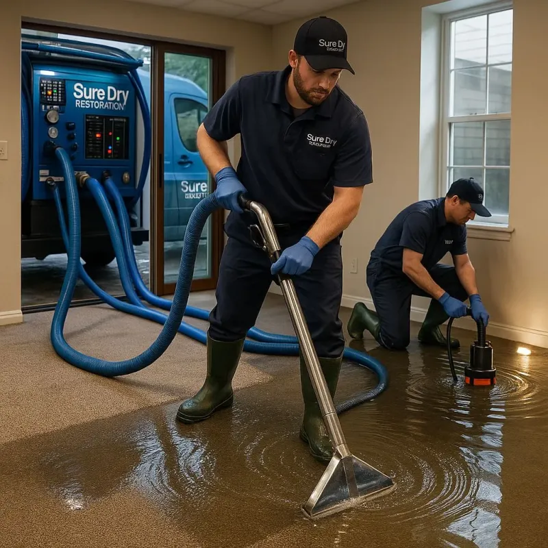 Water Extraction and Removal process in Warren, PA